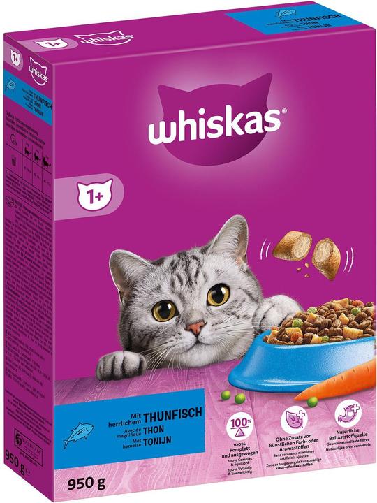 Immagine prodotto Whiskas Alimento secco Adult Tonno, 950 g (Adulto, 1 pz., 950 g)