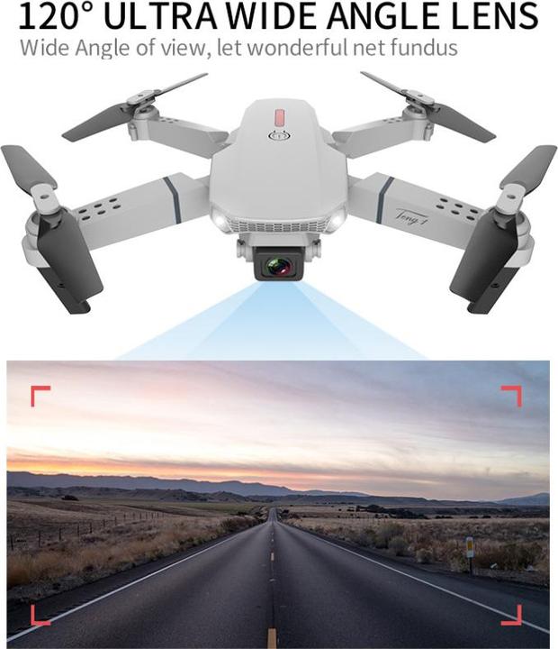 Produktbild PhoneLook Pro fun Drohne E88 Dual Kamera Wifi RC Quadcopter