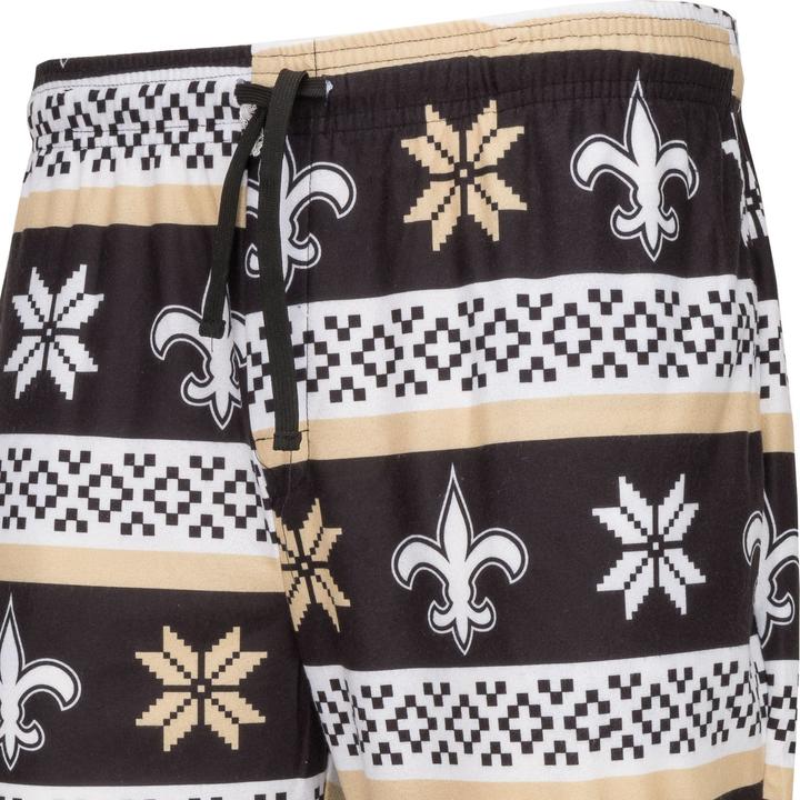 Produktbild Foco NFL Winter XMAS Pyjama Schlafanzug New Orleans Saints - M (M)