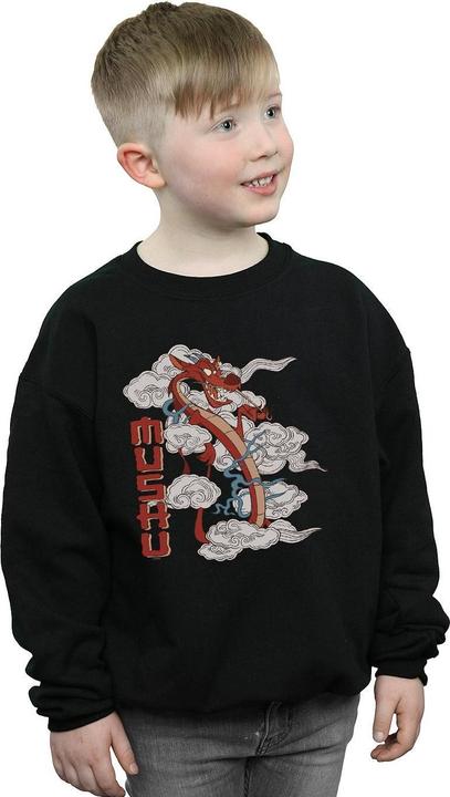 Actual product image Disney Boys Mulan Mushu Dragon Sweatshirt (152, 158)