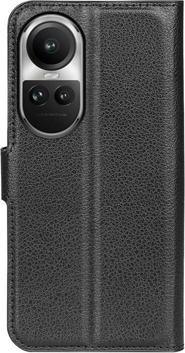 Produktbild Cover-Discount Oppo Reno10 / 10 Pro - Leder Etui Hülle schwarz (OPPO Reno 10, Oppo Reno 10 Pro)