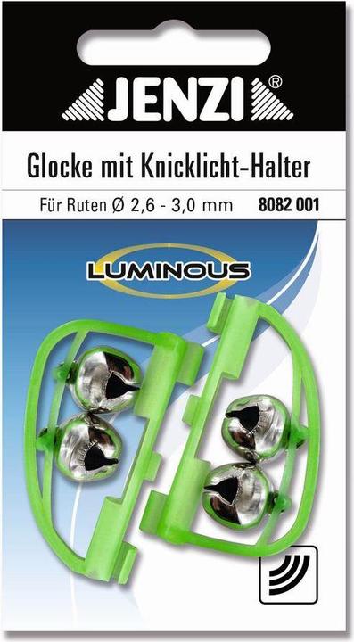 Produktbild Jenzi Luminous Doppelglocke mit integriertem Knicklichthalter