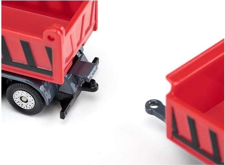 Image du produit Siku Camion avec benne basculante et remorque à benne basculante, dès 3+