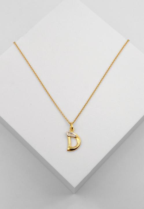 Produktbild Muau Buchstabe (750/18 K Gelbgold)