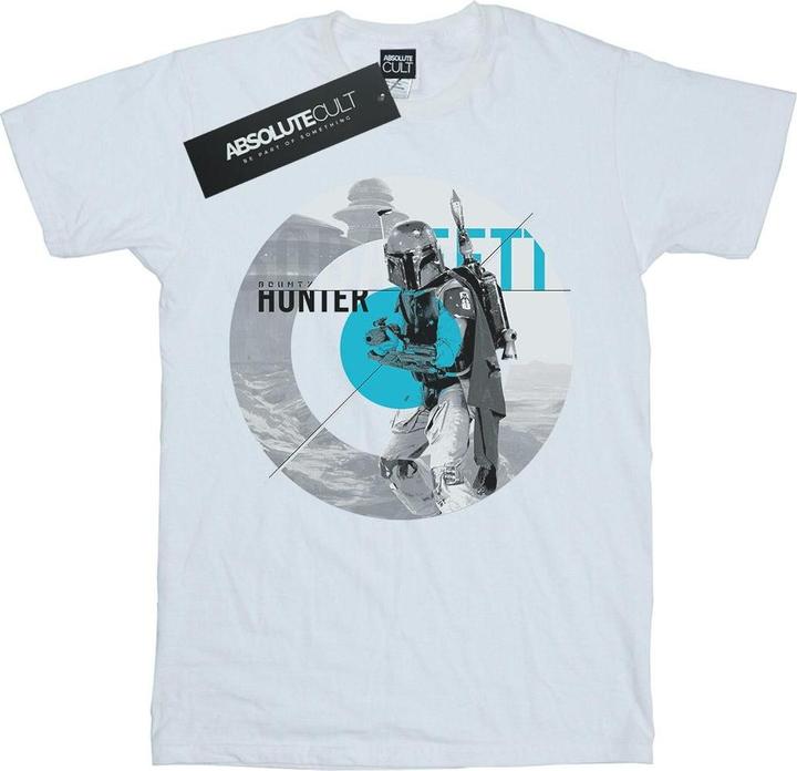 Immagine prodotto Star Wars Boba Fett Bounty Hunter Circle Maglietta Uomo (XXL)