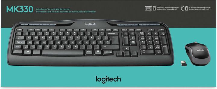 Image du produit Logitech Mk330 (CH, Sans fil)