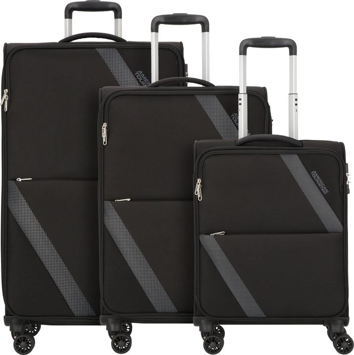 Immagine prodotto American Tourister Star Max 4 Rollen Kofferset 3-teilig mit Dehnfalte (211 l, XL (da 115l))