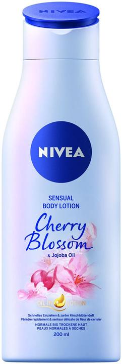 NIVEA Sensual Body Lotion Cherry Blossom & Jojoba Oil (Körpercreme, 200 ml)