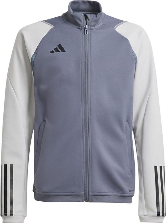 adidas Tiro 23 Competition Training Kinder Kapuzenpullover grau HP1909 (152cm) (152)