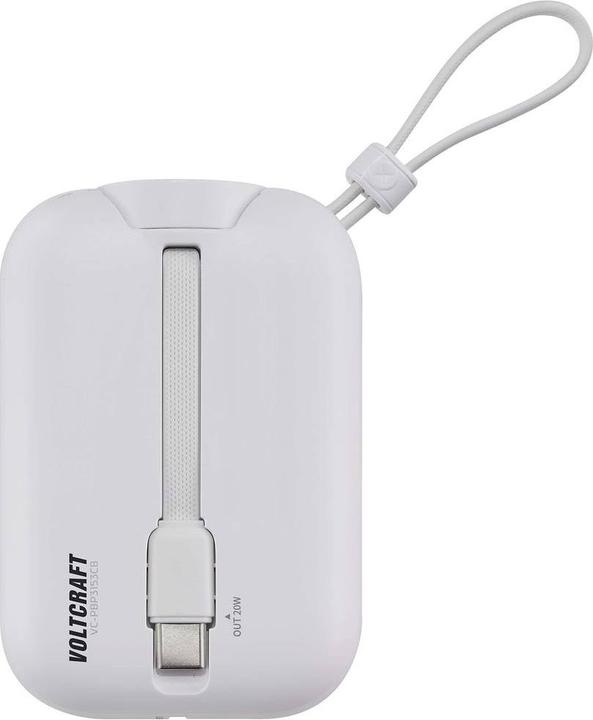 Actual product image Voltcraft VC-PBP3153CB Wireless Powerbank 10000 mAh USB PD, Quick Charge 3.0 Li- (10000 mAh)