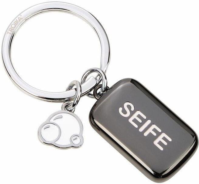 Produktbild Troika Schlüsselanhänger Seifenblase Schwarz, Silber