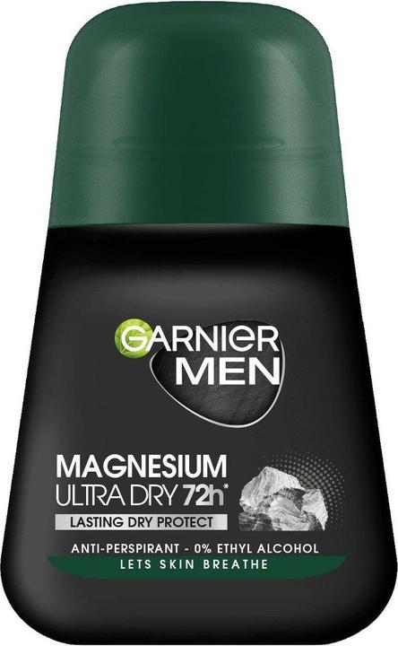 Garnier Ultra Dry 72H Lasting Dry Protect Men Roll-On Antiperspirant Roll-On 50Ml (Roll-on, 50 ml)