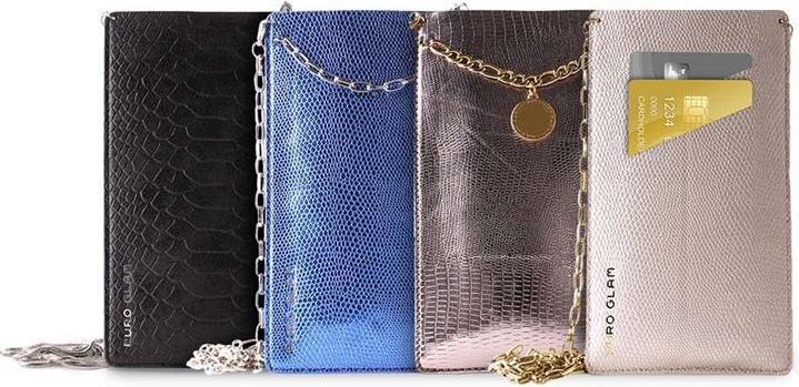 Produktbild Puro Glam Chain Case Universal Gold Chains Blue XL (Universal)
