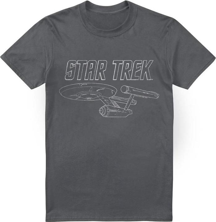 Actual product image Mens The Original Series Enterprise T-Shirt (4XL)
