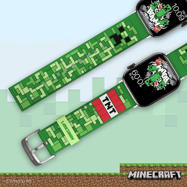 Produktbild Moby Fox Minecraft bracelet pour smartwatch Creeper (Silikon)