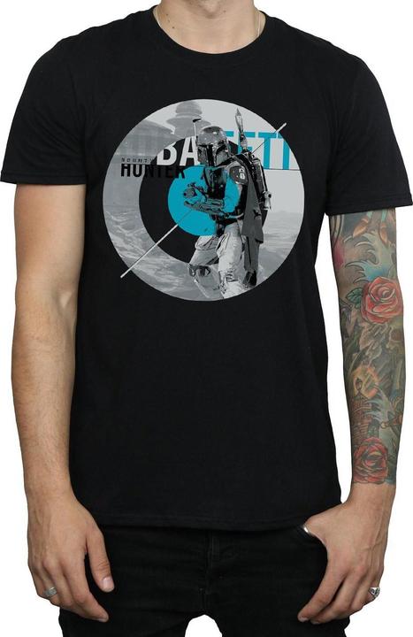 Produktbild Star Wars Boba Fett Bounty Hunter Circle TShirt (M)