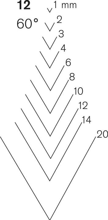 Produktbild Bildhauereisen gerade Form (4 mm)