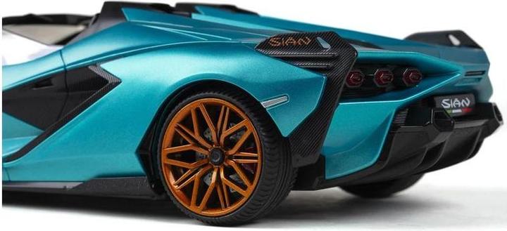 Image du produit Toymax Voiture Lamborghini Sian avec lumière, turquoise, 1:16