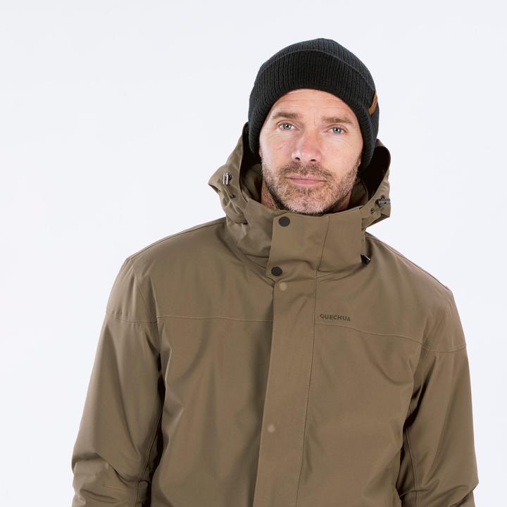 Image du produit Quechua Parka hiver homme chaud jusqu'à -10°C étanche randonnée hivernale - SH500 bleu (L)