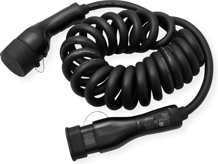 Produktbild Roline EV-Ladekabel (Typ 2, 22 kW, 32 A, 5 m)
