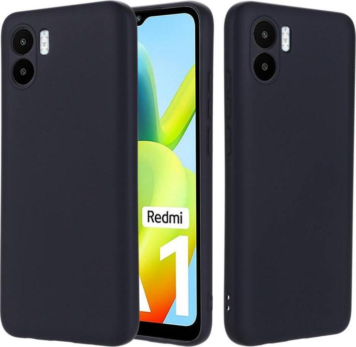 Produktbild Cover-Discount Xiaomi Redmi A2 / A1 - Silikon Gummi Hülle schwarz (Xiaomi Redmi A2, KXD A1)