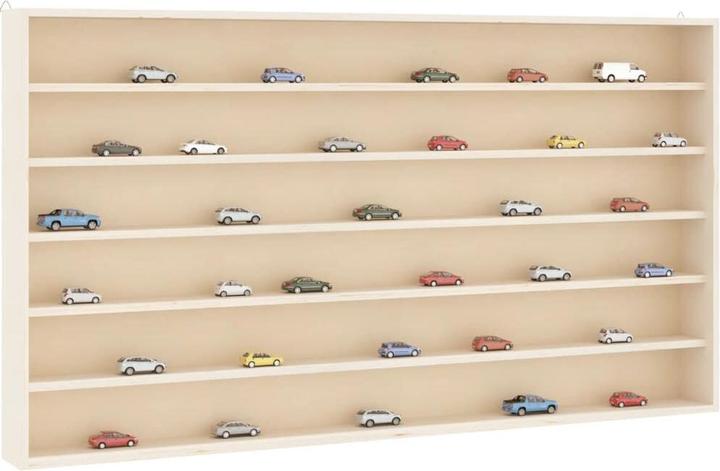Actual product image VidaXL Wall display case Wall display case Collector's display case Display case with 6 compartments