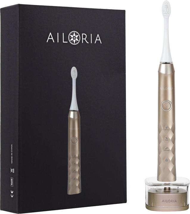 Actual product image Ailoria Shine Bright Gold Sonic Toothbrush (Sonic toothbrush)
