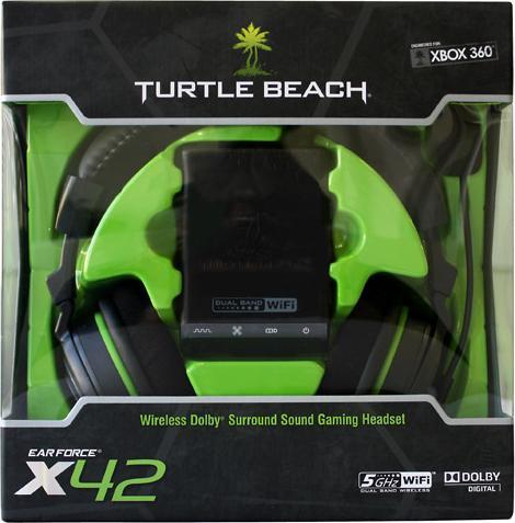 Actual product image Turtle Beach Ear Force X42 - Wireless - Amplified Stereo Gaming Headset (Wireless)