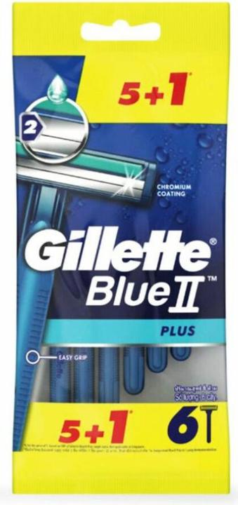 Produktbild Postquam Gillette Blue II Plus 6 Einheiten