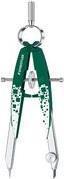 Actual product image Staedtler Precision/geometry compass Mars Comfort, green Spindle guide, round spring head, centre drive