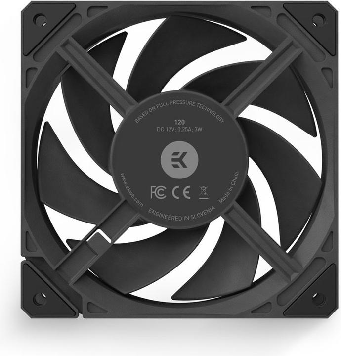 Produktbild EKWB EK Loop Fan FPT 120 550-2300 bk 3831109900000 (120 mm, 1 x)
