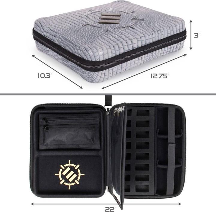 Actual product image Enhance RPG Series Collector's Edition Organizer Case Silver