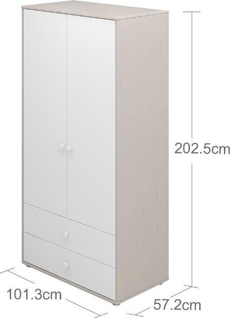 Immagine prodotto Flexa Armadio Classic a 2 ante (57.20 cm)