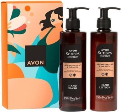Actual product image Avon Cosmetic Set With The Scent Of Orange And Geranium Leaf Senses