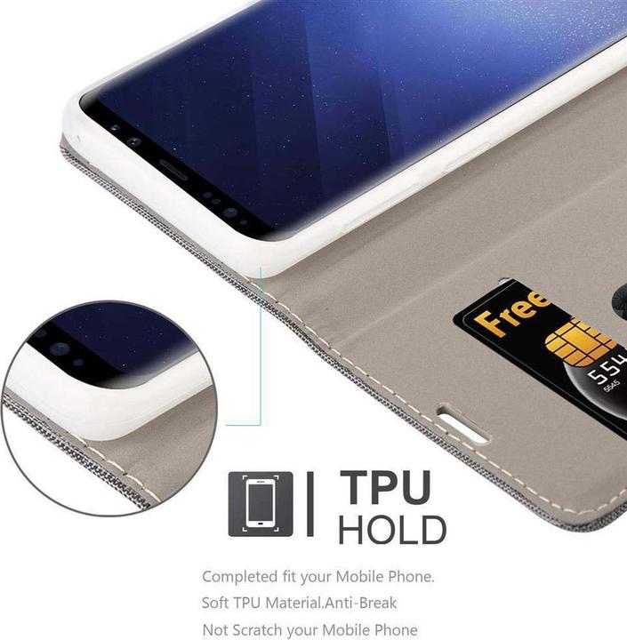 Actual product image Cadorabo Book Jeans Optics Cover (Samsung Galaxy S9+)