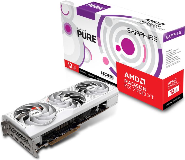 Image du produit Sapphire Pure RX 7700 XT (12 Go)