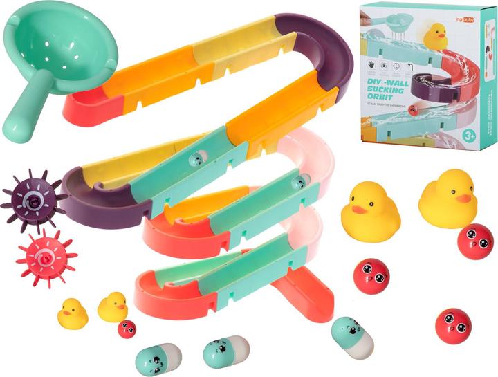 Actual product image Ikonka Dripping toy slide waterway + accessories