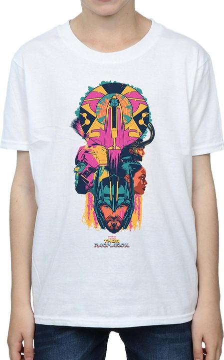 Actual product image Boys Thor Ragnarok Character Totem T-Shirt (152, 158)