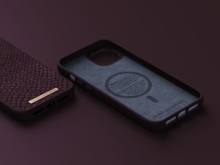 Produktbild Njord Salm.Leather Magsafe Case (Apple iPhone 14 Plus)