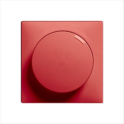 Produktbild Feller Abdeckset Dreh-Dimmer berry