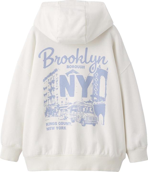 Produktbild Jonen Jungen Kapuzensweatshirt mit Prints vorn und hinten (128)