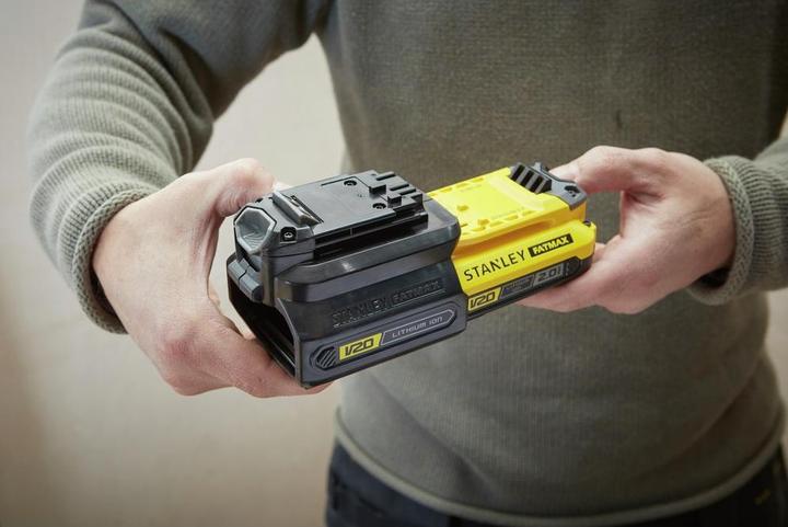 Actual product image Stanley V20 / 18 Li battery adapter for 1.5 Ah + 2.0 Ah (18 V)