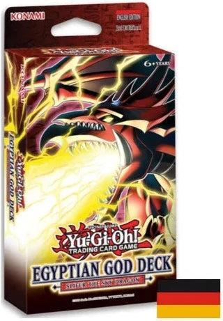 Actual product image Tinisu Yu-Gi-Oh! Egyptian God Deck: Slifer the Sky Dragon TCG EN (German, Booster Pack)