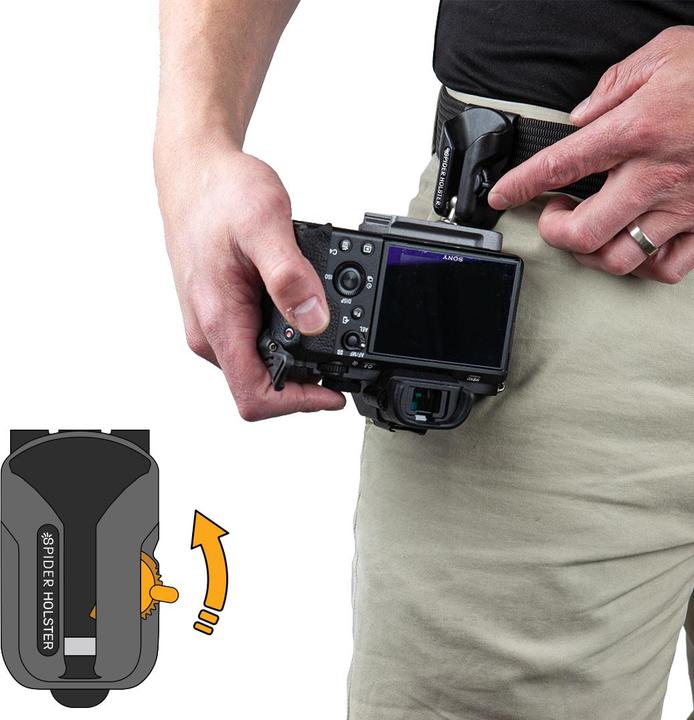 Image du produit Spider Holster Licol Spider X uniquement (Ceinture ventrale)