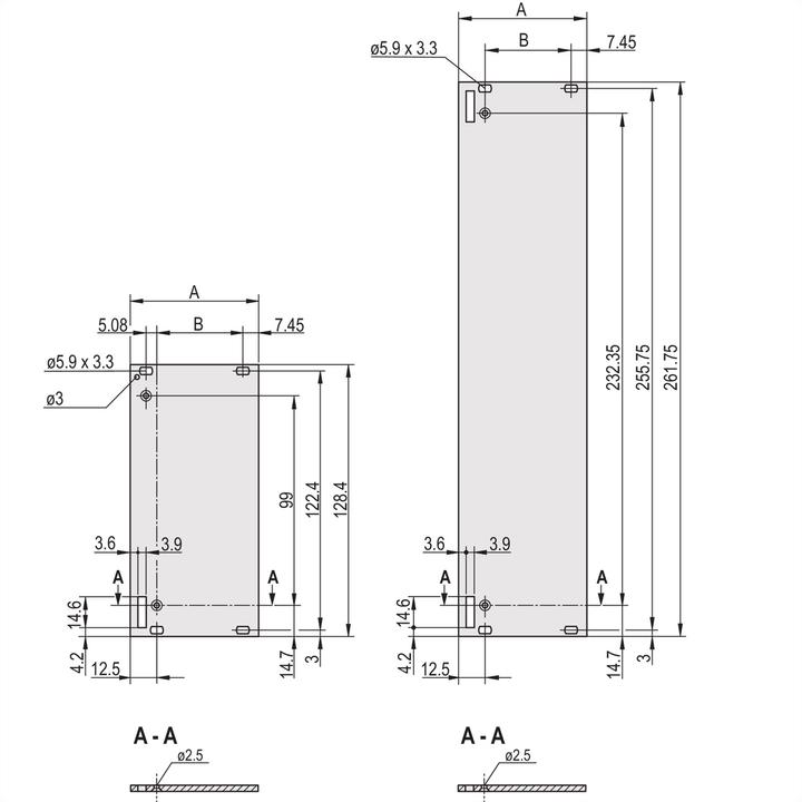 Actual product image Schroff Front panels