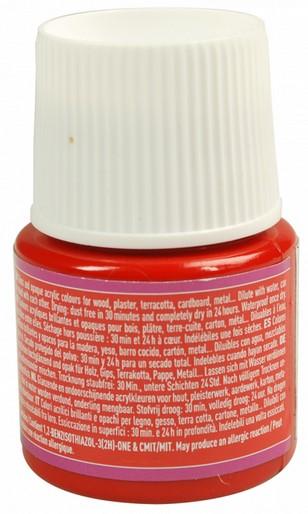 Immagine prodotto Pebeo Deco Colore acrilica lucida (Rosso lucido, 45 ml)