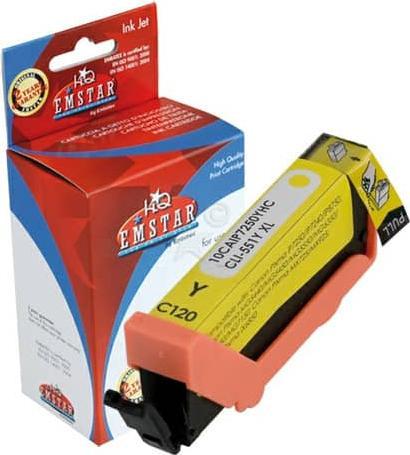 Emstar Cartouche jet d'encre jaune