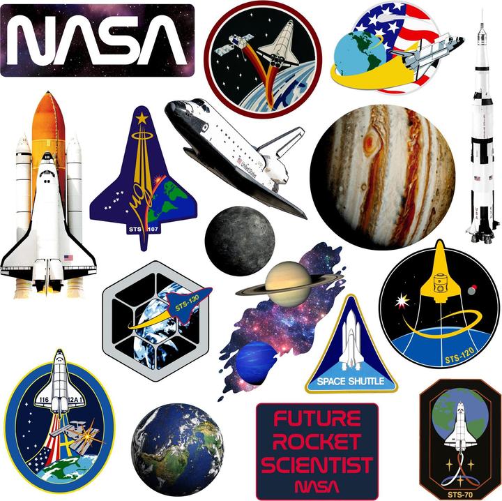 Immagine prodotto Nasa Toppe Adesivi Misura Confezione 50