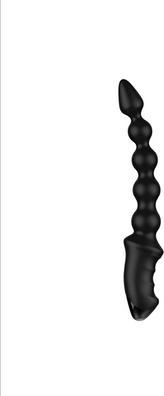 Actual product image Nexus Bendz Bendable Vibrator Anal Probe Edition Black