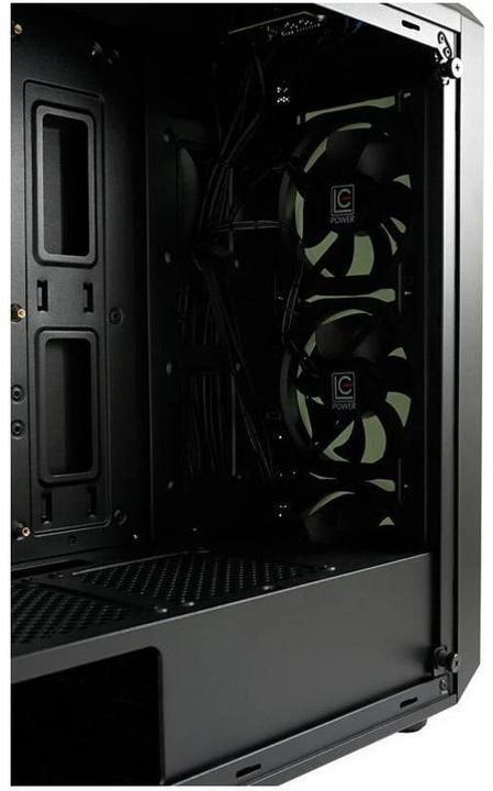 Actual product image LC-Power Gaming 703B Quad-Luxx (ATX, mATX, Mini-ITX)
